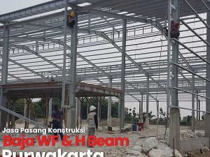 Jasa Pasang Konstruksi Baja WF Purwakarta