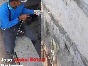 Jasa Injeksi Grouting Beton Batang