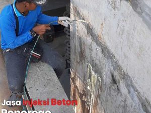 Jasa Injeksi Grouting Beton Ponogoro