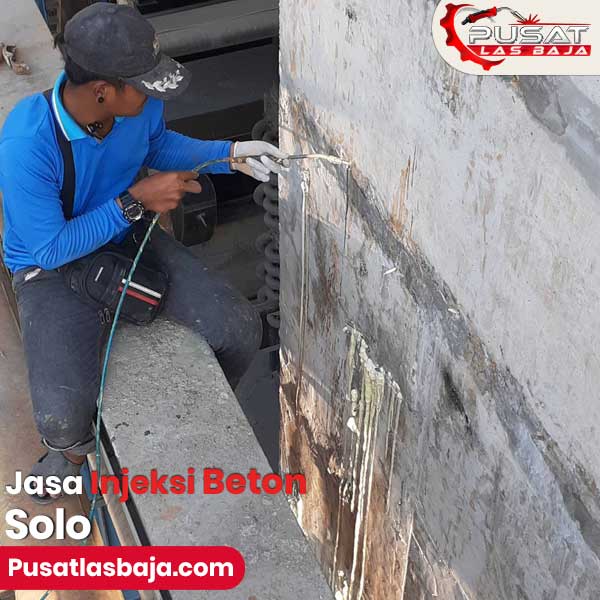 Jasa Injeksi Grouting Beton Solo