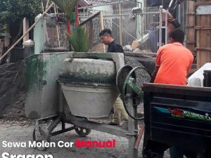 Harga sewa molen manual Sragen