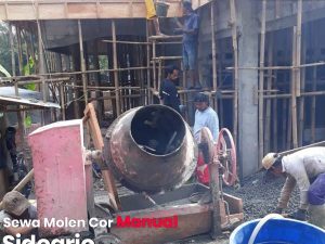 Harga sewa molen manual Sidoarjo
