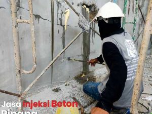 Jasa Injeksi Grouting Beton Pinang