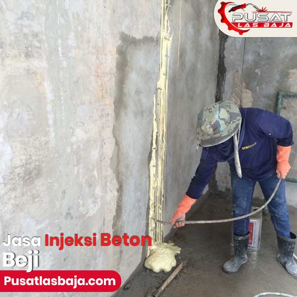 Jasa Injeksi Grouting Beton Beji
