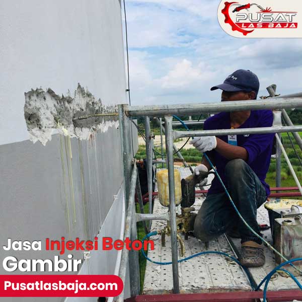 Jasa Injeksi Grouting Beton Gambir