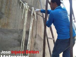 Jasa Injeksi Grouting Beton Matraman