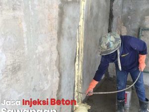 Jasa Injeksi Grouting Beton Sawangan