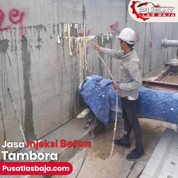 Jasa Injeksi Grouting Beton Tambora