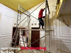 Jasa Pasang Wall Moulding Bulok