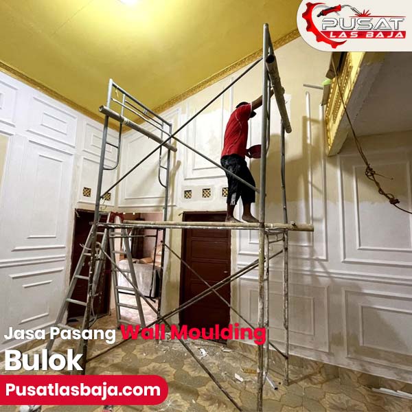 Jasa Pasang Wall Moulding Bulok