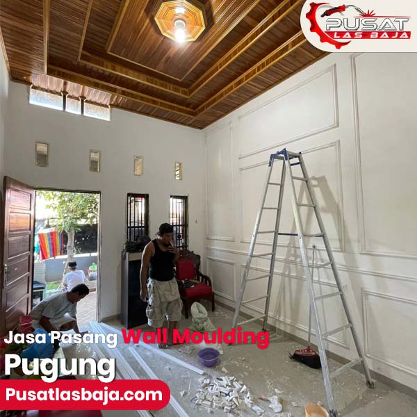 Jasa Pasang Wall Moulding Pugung