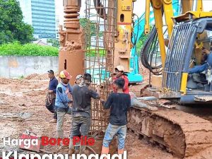 Harga Bore Pile Klapanunggal
