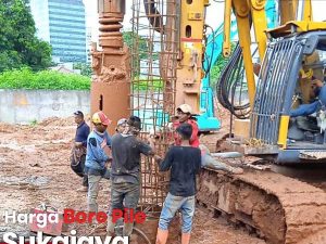 Harga Bore Pile Sukajaya