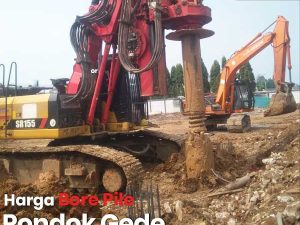 Harga Bore Pile Pondok Gede