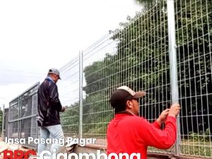 Jasa Pasang Pagar BRC Cigombong