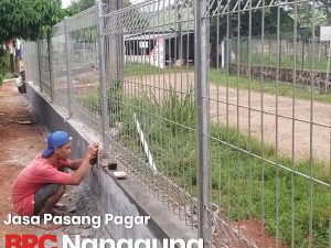 Jasa Pasang Pagar BRC Nanggung