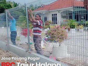Jasa Pasang Pagar BRC Tajur Halang