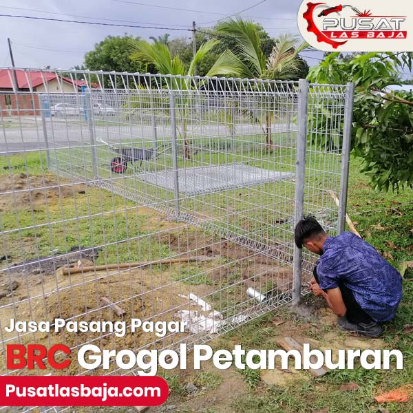 Jasa Pasang Pagar BRC Grogol Petamburan